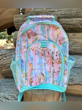 New Color Flow Metallic Watercolor Tie-Dye Pottery Barn Teen Gear Up Backpack